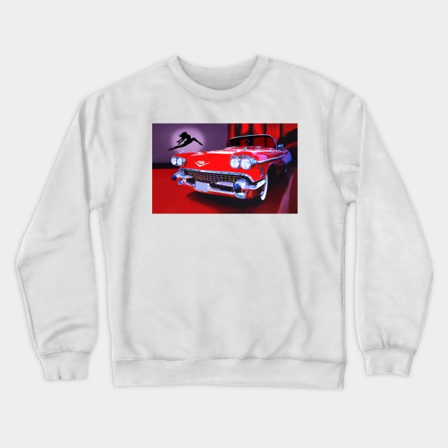 1958 Cadillac Eldorado Biarritz Crewneck Sweatshirt by Burtney